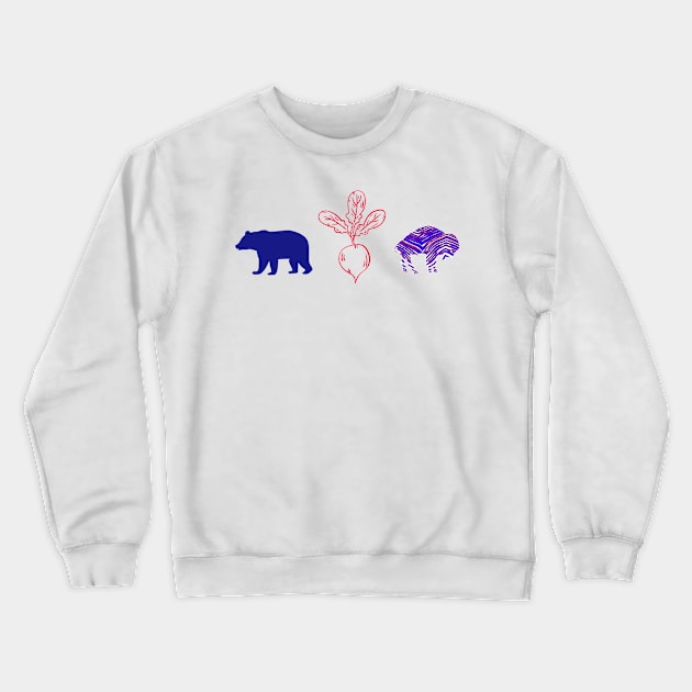 Bears Beets Buffalo Crewneck Sweatshirt by Simply Made with Dana